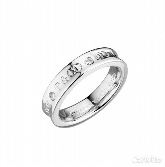 Кольцо Tiffany & Co Tiffany 1837 Ring in White Gol