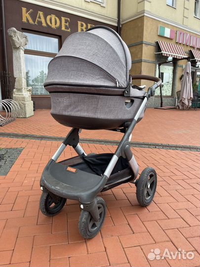 Коляска stokke trailz люлька