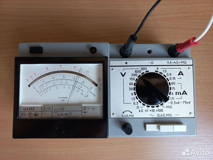 Мультиметр, тестер, прибор комбинированный Ц4352