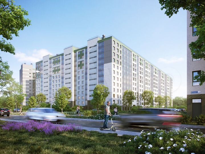 2-к. квартира, 58 м², 12/12 эт.