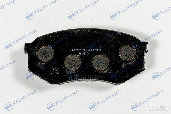 Колодки тормозные mitsubishi передн. D6062 MK