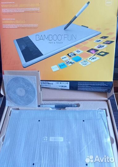 Графический планшет Wacom CTH-670S-rupl Bamboo
