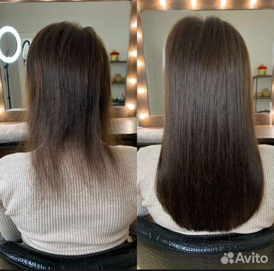 Наращивание волос все включено