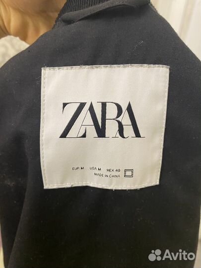 Бомбер zara