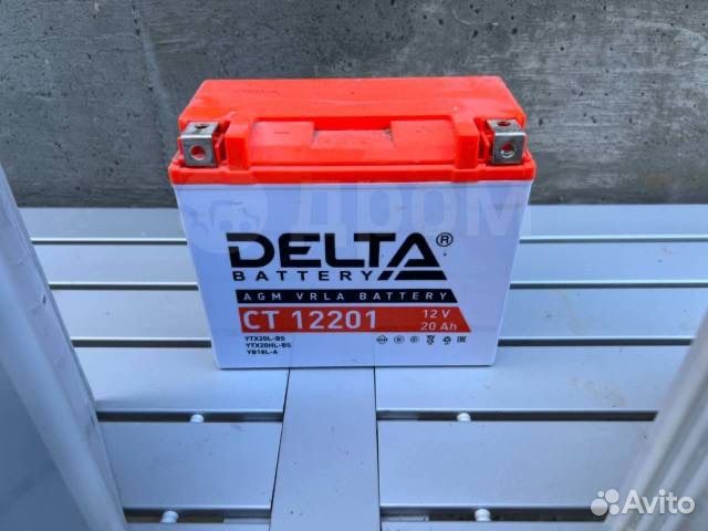 Аккумулятор Delta CT12201 AGM 12V 20A/h