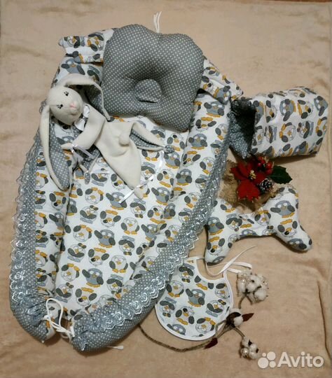 Кокон-гнездышко набор для малыша