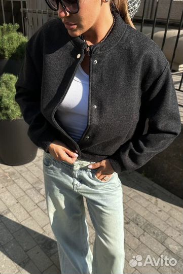 Бомбер женский