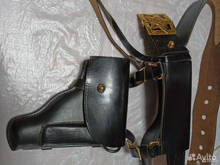 Поясной ремень с кобурой Адмирала вмф СССР