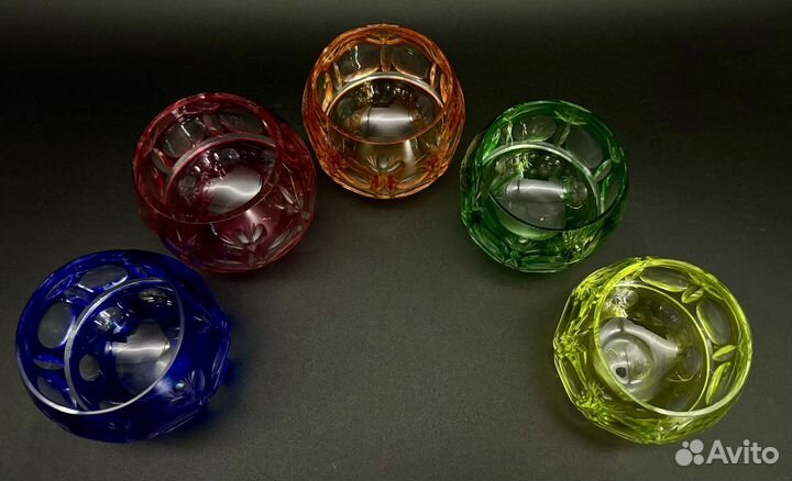 Хрустальные бокалы без ножки, Германия