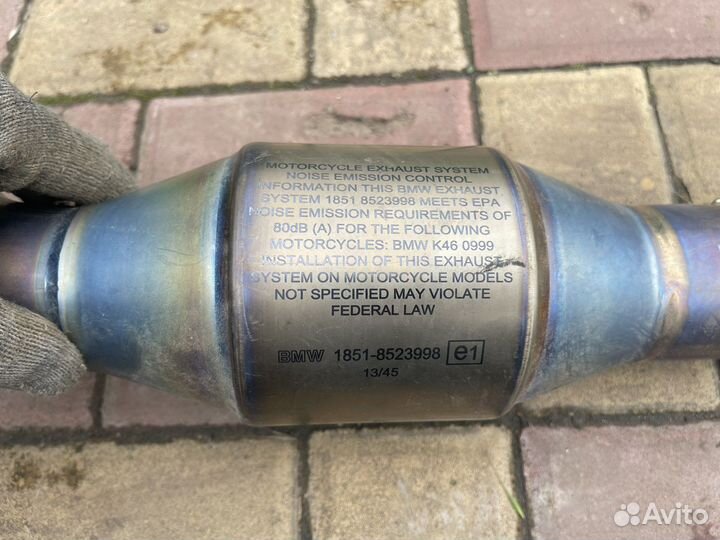 Катализатор bmw s1000rr hp4