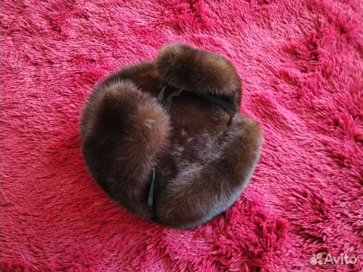Шапка зима норка
