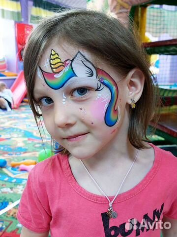 Аквагрим / Блеск-тату на праздник (аквагримёр)