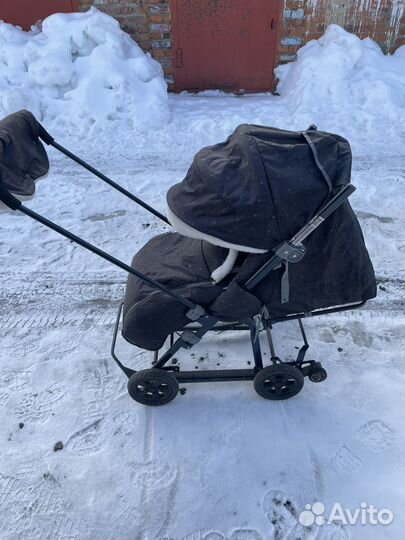 Детские санки коляска бу