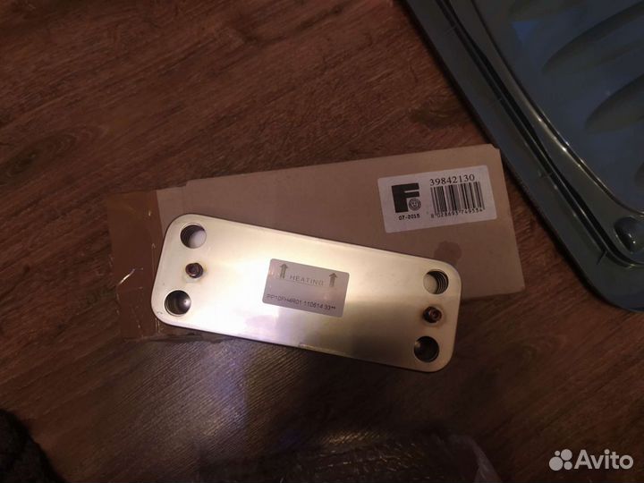 Теплообменник вторичный гвс 39842130