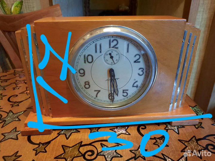 Настольные часы Владимир СССР каминные