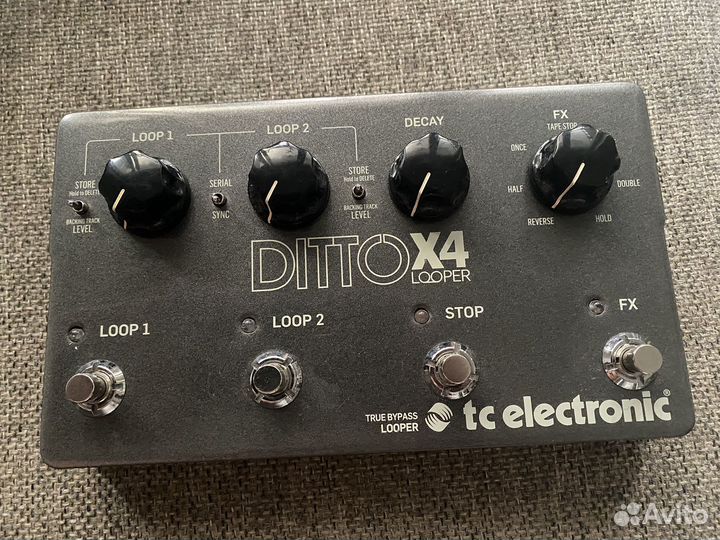 Tc electronic ditto x4 looper