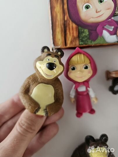 Игрушки Маша и Медведь