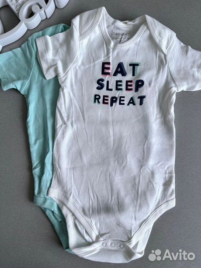Боди детские 86-92, 2 шт