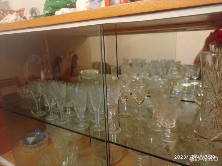 Хрусталь СССР вазы, салатницы и д.р