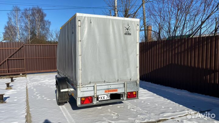 Новый прицеп пробег 500 км