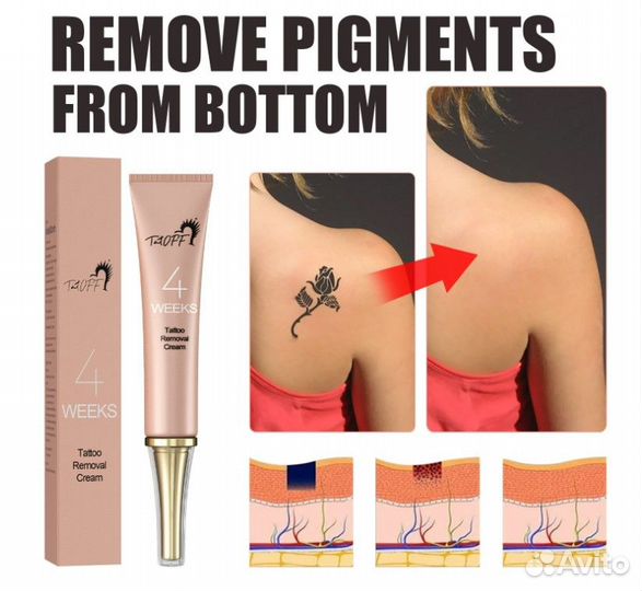 Ремувер для удаления тату и перманентного макияжа