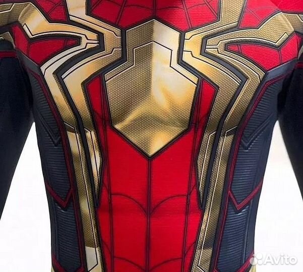 Костюм Человек Паук Детский размеры 100-120