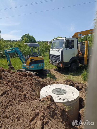 Услуги мини экскаватора