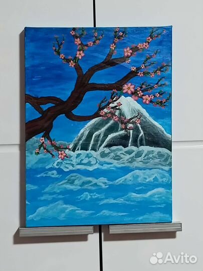 Картина акрилом на холсте