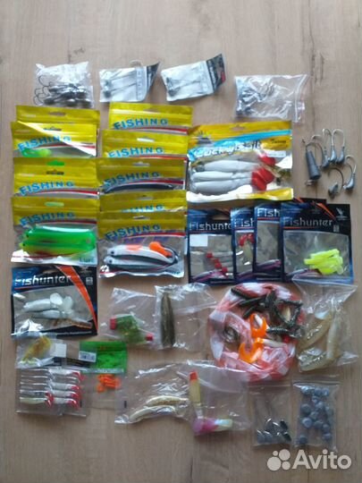 Набор силиконовых приманок