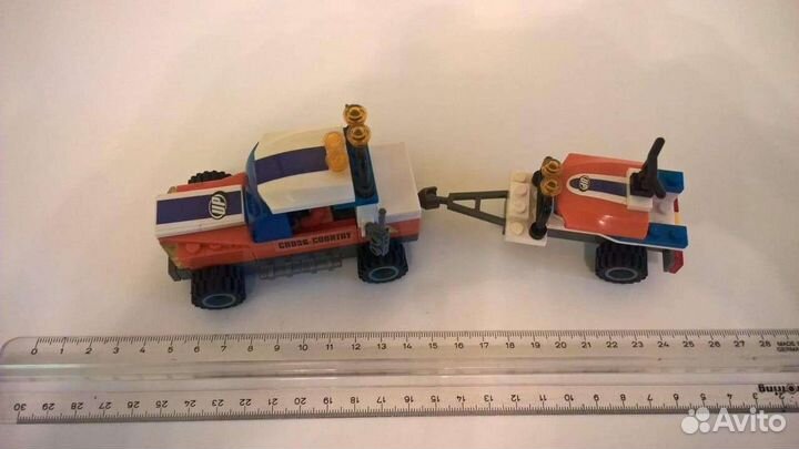 Конструктор джип с прицепом