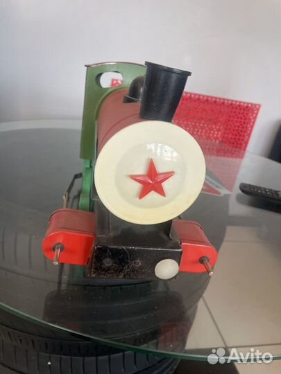 Игрушка паровоз СССР