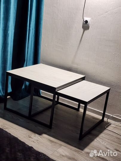 Журнальный столик в стиле лофт