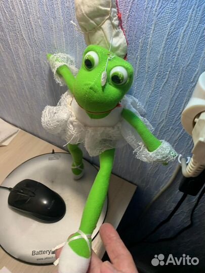 Игрушка детская лягушка балетная