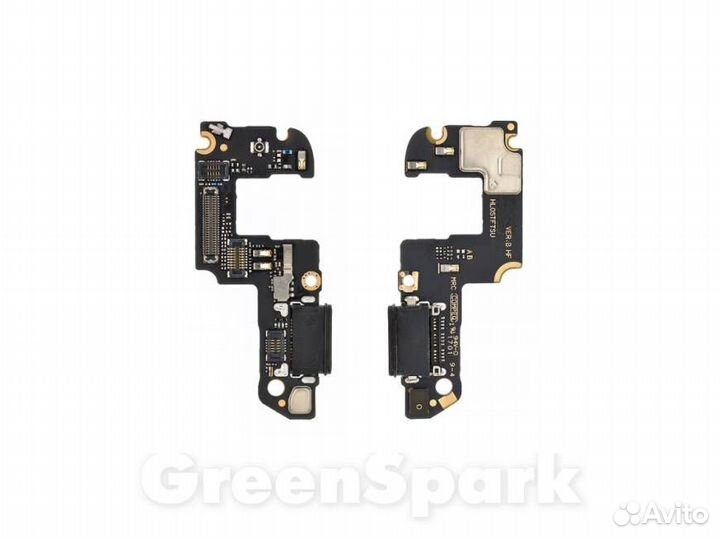 Шлейф плата для Huawei Honor 9 + системный разъем