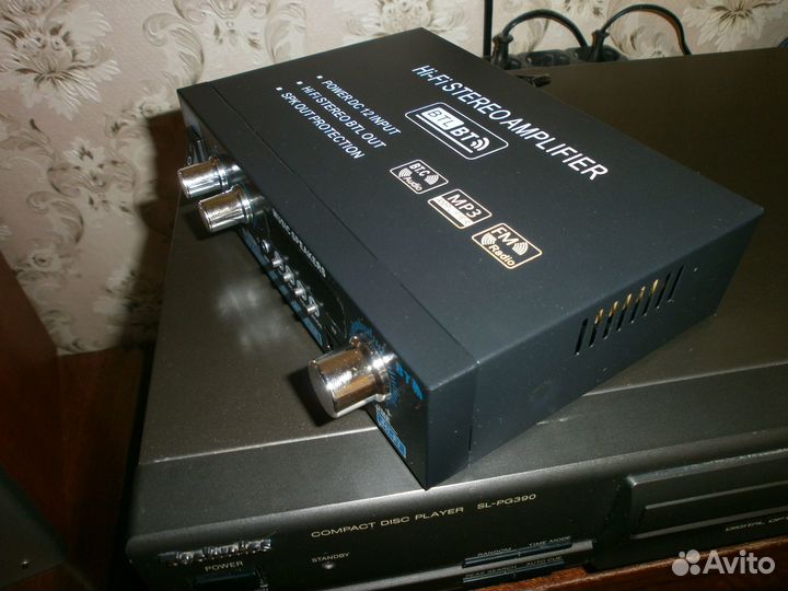 Новый блютус стерео-усилит.Ak-35