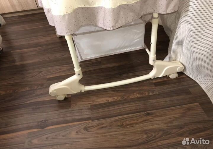Кроватка-колыбель качалка приставная 3 в 1 Viana