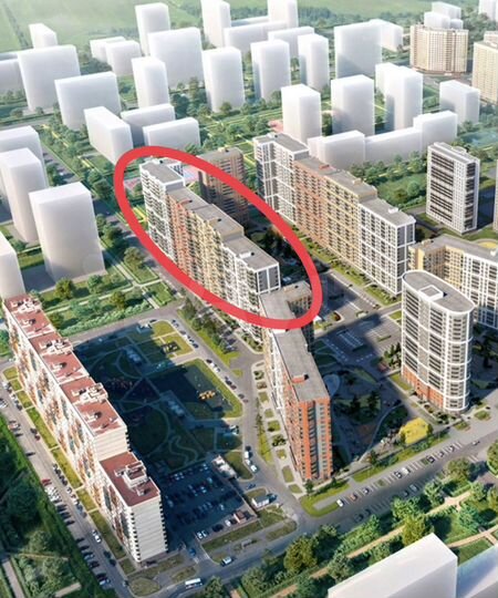 1-к. квартира, 36,9 м², 4/20 эт.