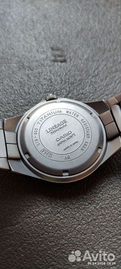 Casio lin 300 titanium