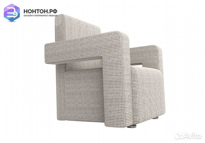 Кресло Рамос рогожка бежевая