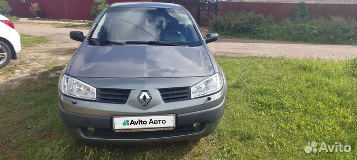 Renault Megane 1.6 МТ, 2005, битый, 264 000 км