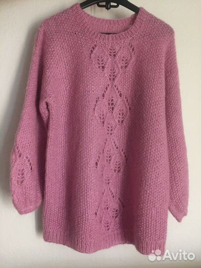 Свитер мохеровый