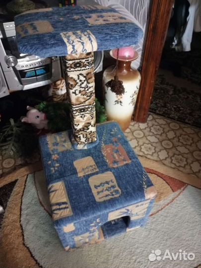 Домик-когтеточка для котиков. Новый