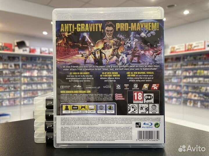 Borderlands The Pre-Sequel PS3 б.у