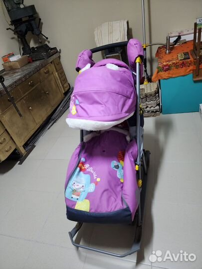 Санки коляска Nika kids