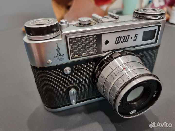 Плёночный фотоаппарат фэд5 олимпийский