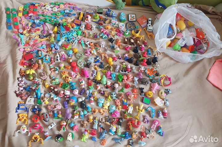 Киндеры мелкие игрушки пакетом