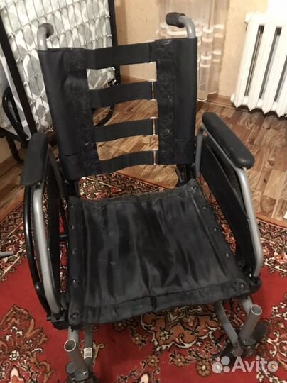 Инвалидная коляска складная бу