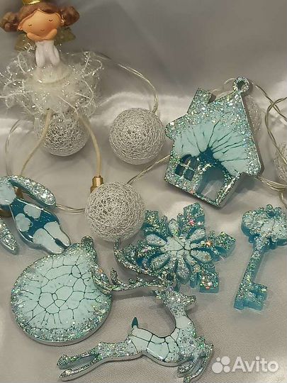 Новогодние игрушки ручной работы