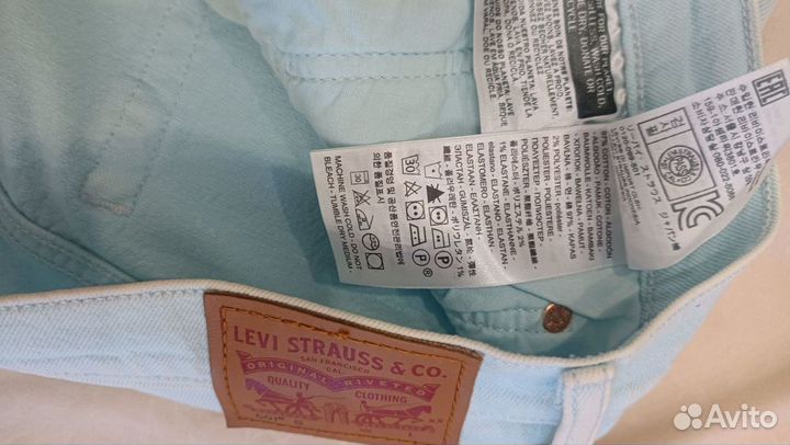 Женские джинсы levis 501 с завышенной талией