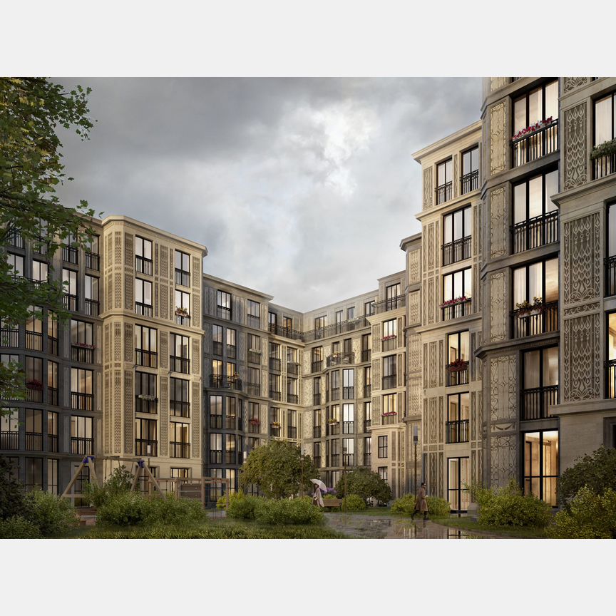 1-к. квартира, 38,6 м², 6/7 эт.